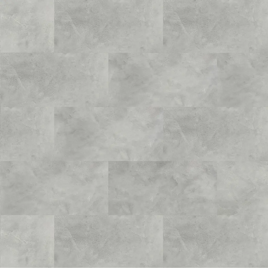 Color sample Aqua-Step SPC floor and wall - Aqua Click Tiles XL Nottingham - grey - 950x475x4mm